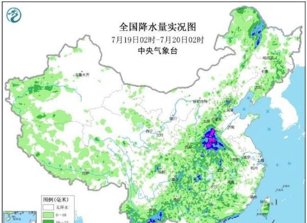 数据可视化看河南暴雨有多大!