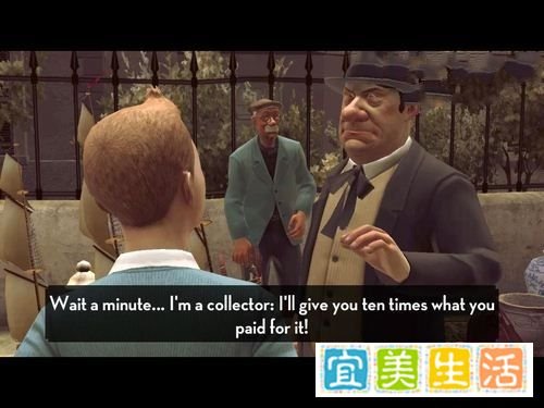 《丁丁历险记：独角兽号的秘密》第一章图文攻略