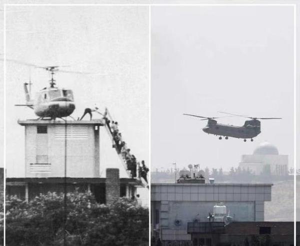 阿富汗最悲剧的一幕，他们爬上了美国的飞机，却从空中掉落！