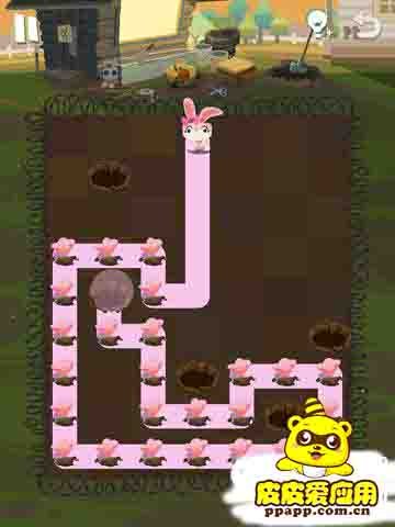 复仇兔子通过大火第五十七关攻略