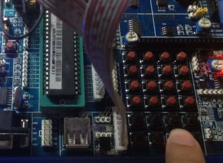 行列式按键是如何工作的？