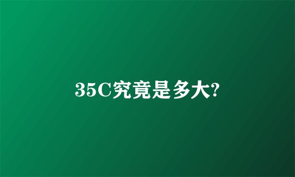 35C究竟是多大?