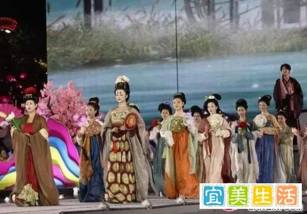 大唐不夜 丽人犹行 中国华服日华服秀典夜醉曲江