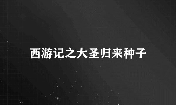 西游记之大圣归来种子