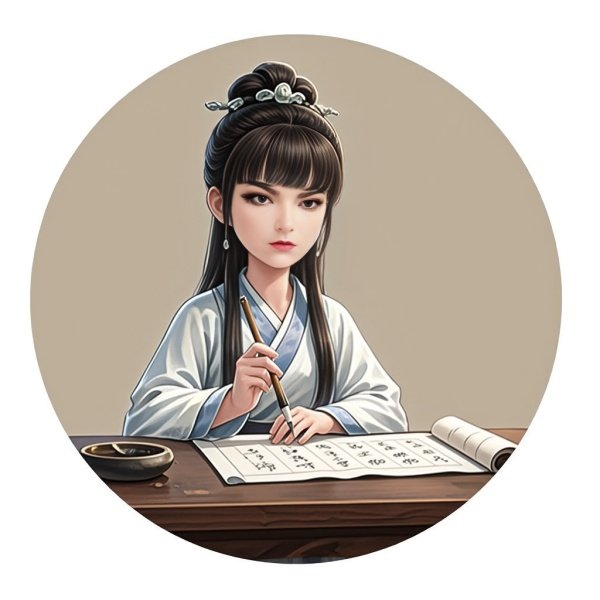上官婉儿拿一支笔稿自己是什么意思