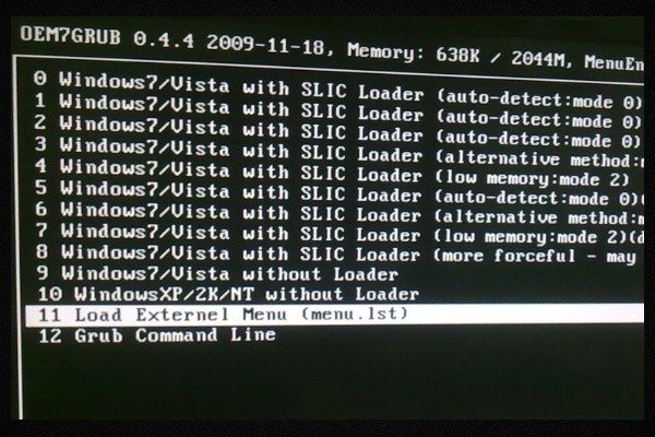 电脑开机进入grub4dos怎么办