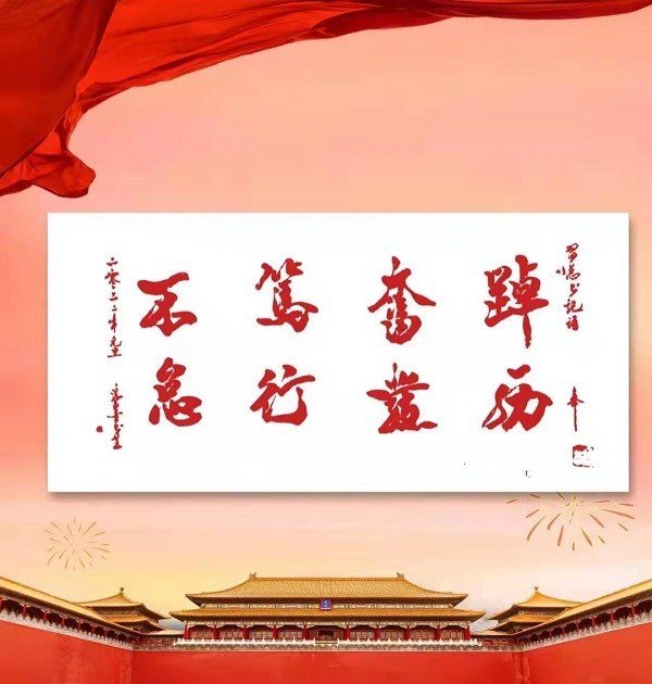 踔厉奋发，笃行不怠，赓续前行，奋楫争先是什么意思？