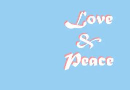 love&peace有什么梗吗