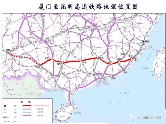 衡柳高铁线路