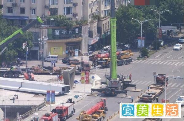 四川德阳天桥施工中坍塌,工人被埋,人祸是对社会最大的危害!
