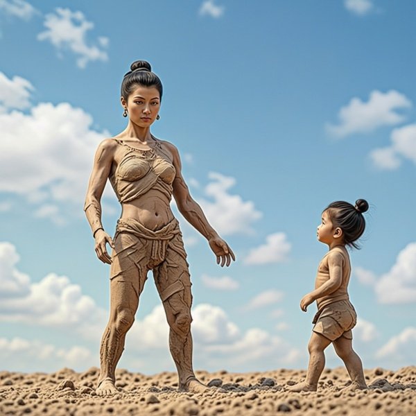 女娲造的人是伪人还是真人