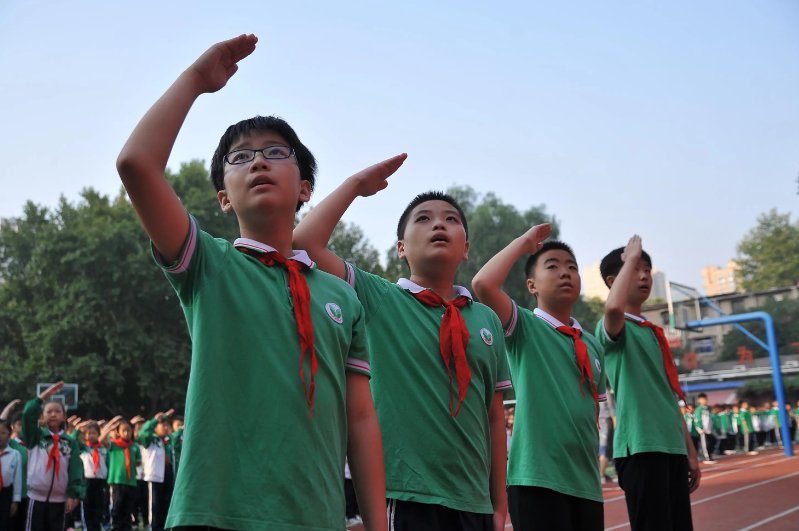 国旗寄语怎么写短短一句话