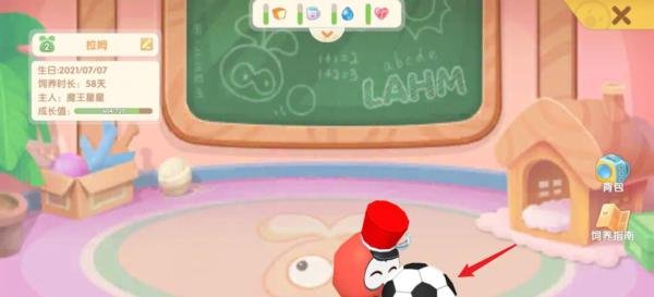 摩尔庄园如何与拉姆玩耍