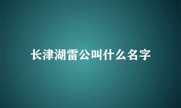 长津湖雷公叫什么名字