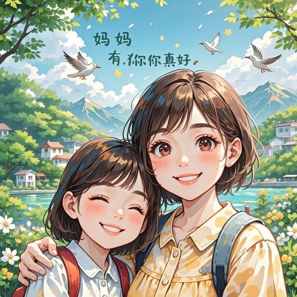 带妈妈旅游的说说心情朋友圈有句话
