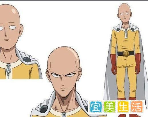 动漫中角色的发型,决定武力值的高低