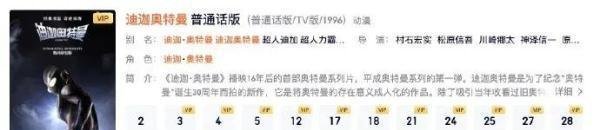 《迪迦奥特曼》多平台恢复上架 集数有所删减:此前下架或遭家长举报