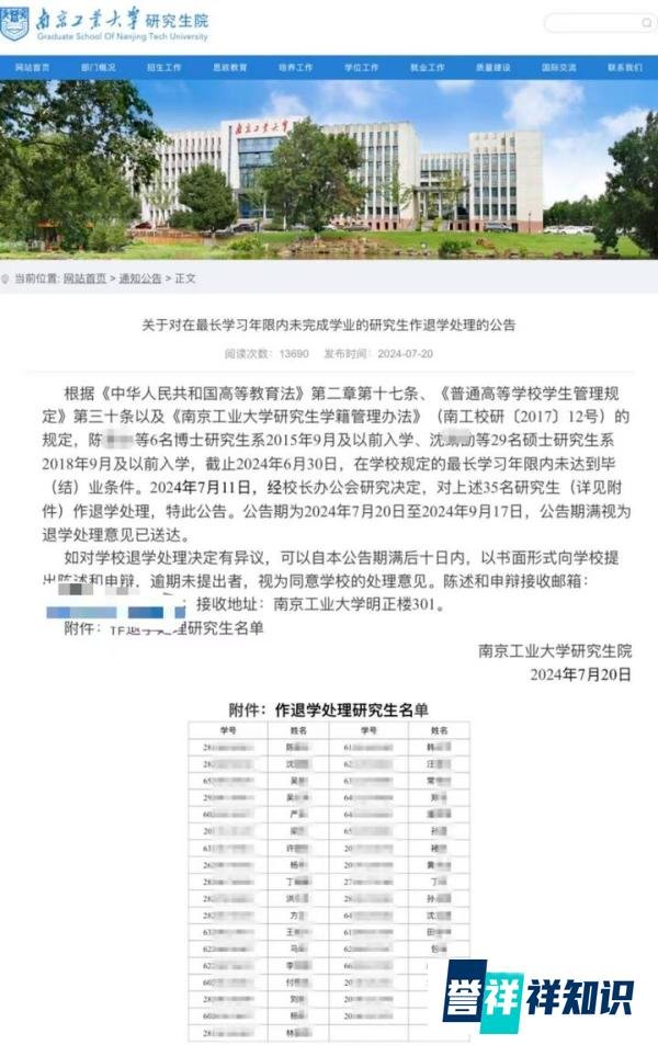 35名研究生，退学处理！