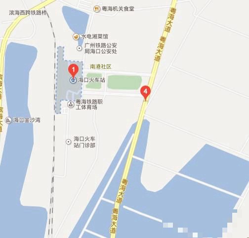 海口火车站详细地址