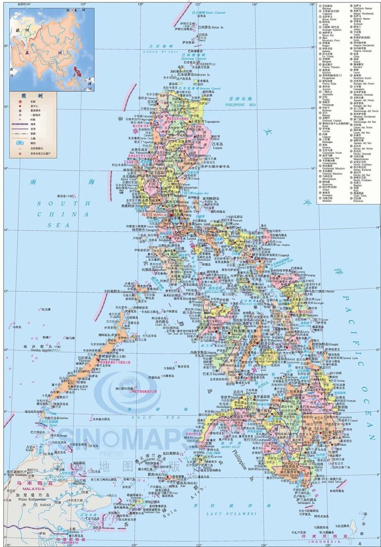 菲利宾地图