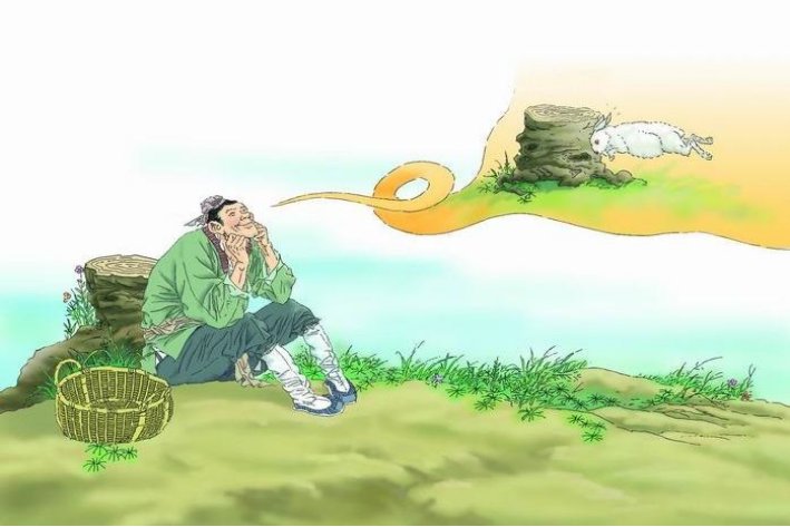 守株待兔英语四级翻译