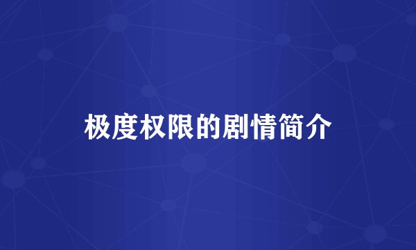 极度权限的剧情简介