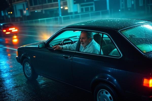 62岁男子为何驾车撞人