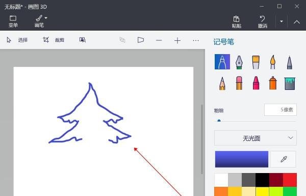 圣诞树手机涂鸦怎么画