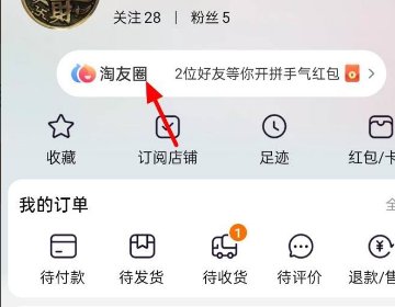 淘宝怎么看拼小圈