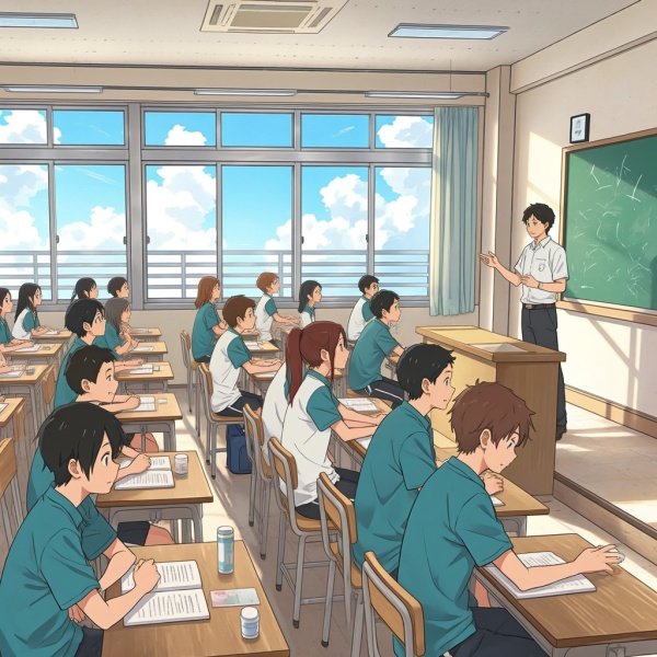 《授课到天亮》的动漫