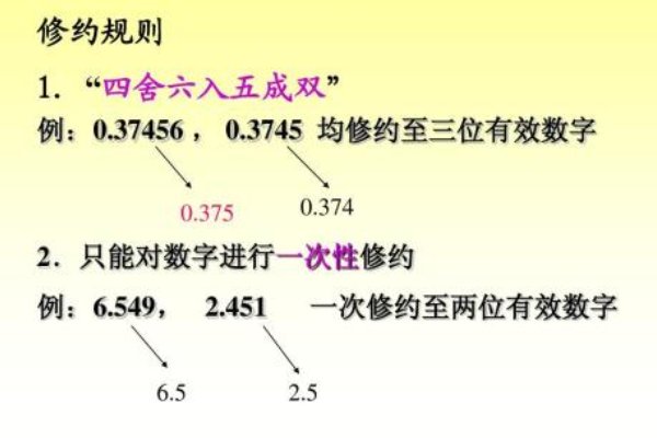 什么是有效数字？有效数字的运算规则？