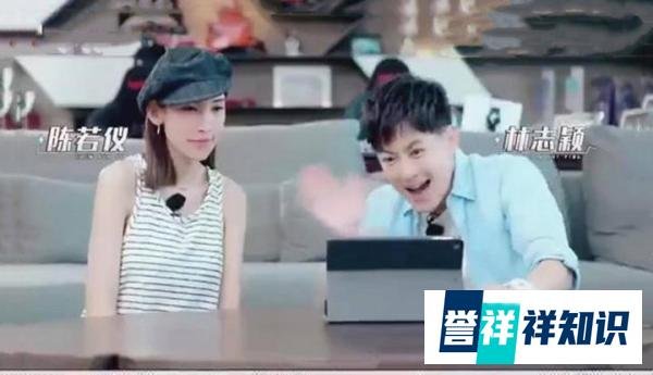 林志颖带家人录综艺，娇妻穿条纹衫清新活力，妈妈短发出镜显干练