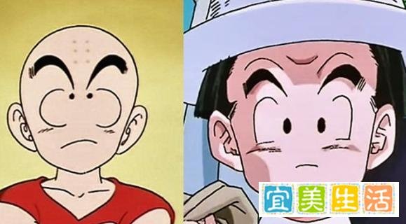 动漫中角色的发型,决定武力值的高低