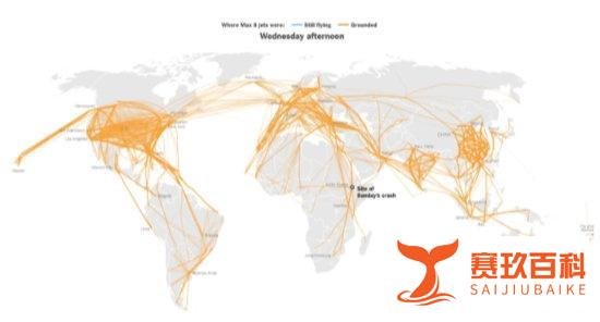 737MAX全球停飞地图：19家航空公司已向波音提出赔偿