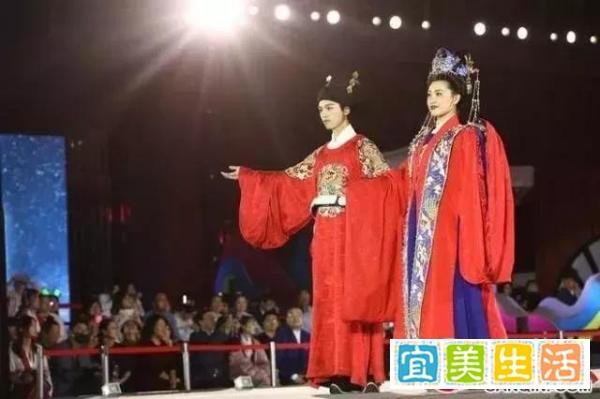 大唐不夜 丽人犹行 中国华服日华服秀典夜醉曲江