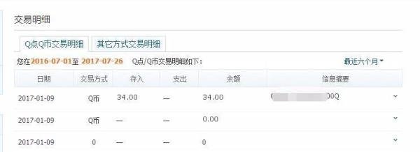 如何查询QQ币余额与交易明细记录？