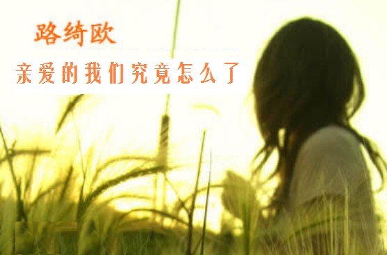 《亲爱的我们究竟怎么了》歌词?