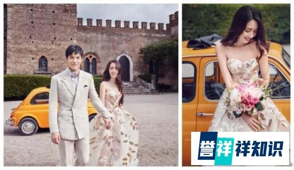 郭碧婷向佐在意大利结婚，婚纱照仙气十足，p图过度太像萧敬腾，婚讯：往后余生只有你