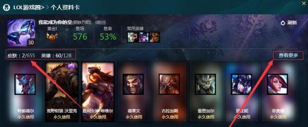 英雄联盟怎么查看拥有的皮肤