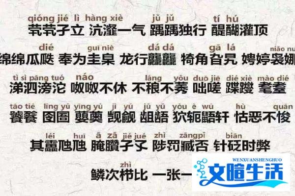 网上流行的神曲《生僻字》的意思，你知道吗？马上学习下...