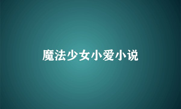 魔法少女小爱小说