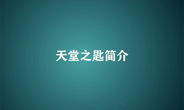 天堂之匙简介