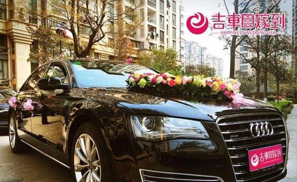 婚庆车队奥迪一趟多少钱？济南奥迪a6婚车价格。
